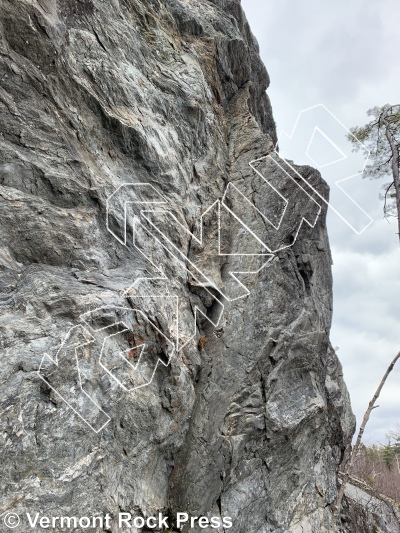 photo of Upper Tier (Right) from Vermont Rock