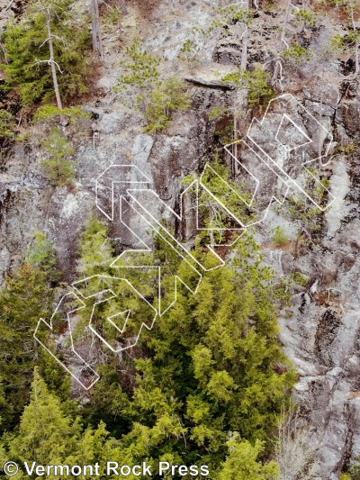 photo of Left Side from Vermont Rock