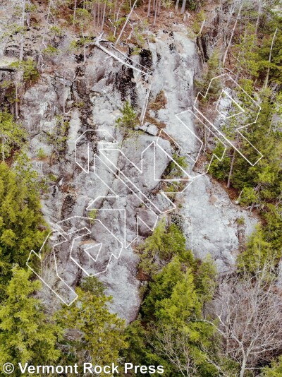 photo of Left Side from Vermont Rock