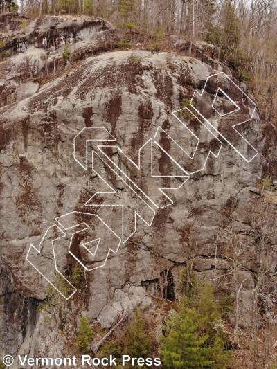 photo of Neighborhood Wall from Vermont Rock