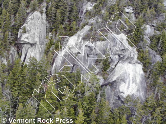 photo of Eagle Point from Vermont Rock