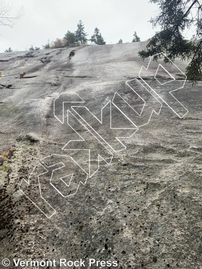 photo of Practice Slab from Vermont Rock