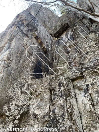 photo of East Face (Left) from Vermont Rock