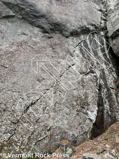 photo of Interstate Wall from Vermont Rock