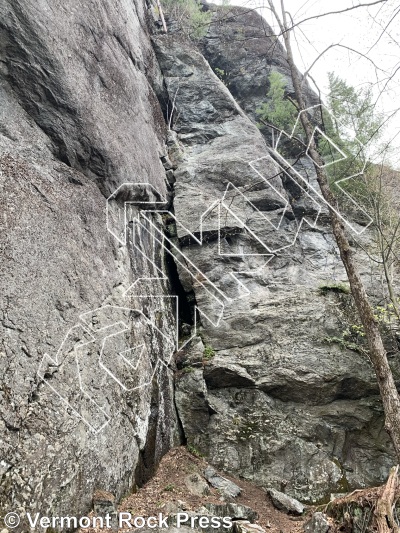 photo of Interstate Wall from Vermont Rock