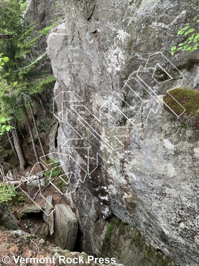 photo of Sunset Block from Vermont Rock