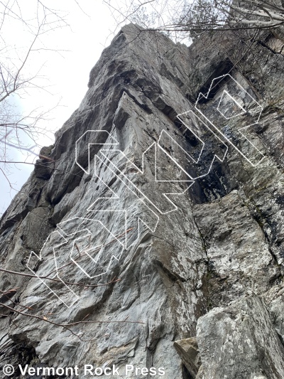 photo of East Face (Left) from Vermont Rock