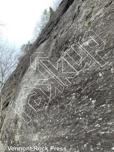 photo of Pond Wall from Vermont Rock