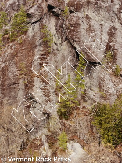 photo of Neighborhood Wall from Vermont Rock