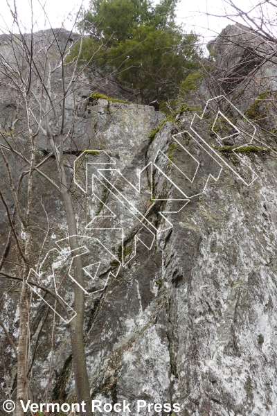 photo of East Face (Right) from Vermont Rock