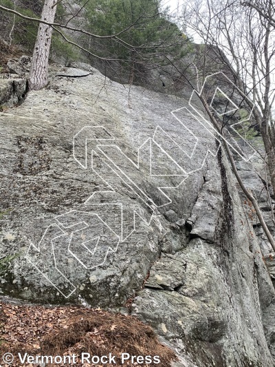 photo of Railroad Yard from Vermont Rock