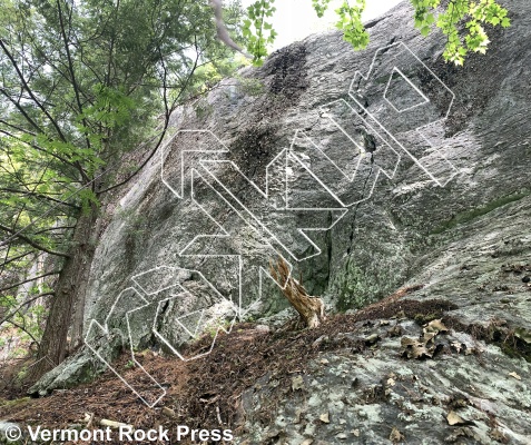 photo of Railroad Yard from Vermont Rock