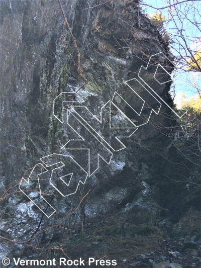 photo of ENT Gully from Vermont Rock