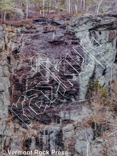 photo of Upper Tier (Left) from Vermont Rock