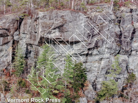 photo of Upper Tier (Right) from Vermont Rock