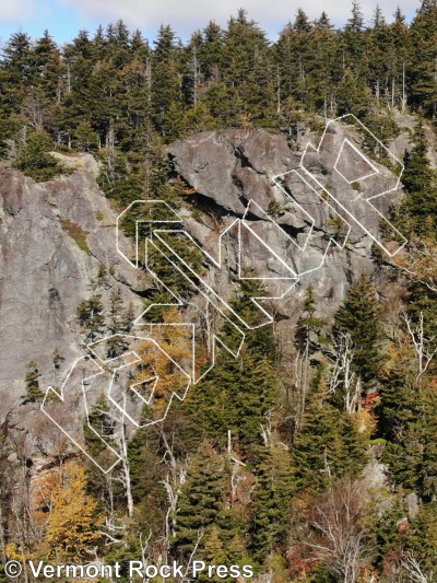 photo of The Watchtower from Vermont Rock