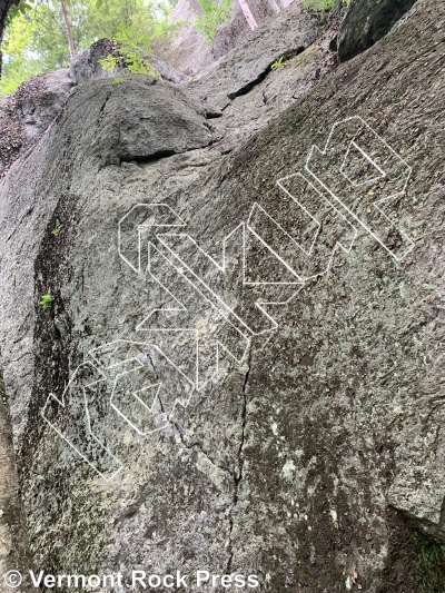 photo of Railroad Yard from Vermont Rock