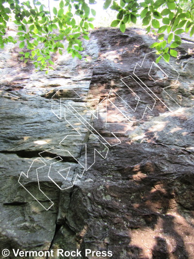 photo of Lower Tier (Right) from Vermont Rock