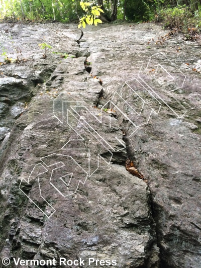 photo of Dwarf Wall from Vermont Rock