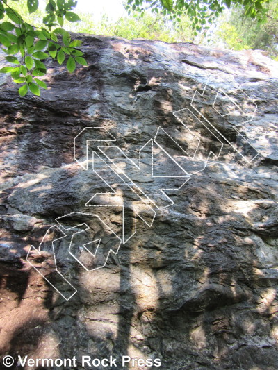 photo of Lower Tier (Right) from Vermont Rock