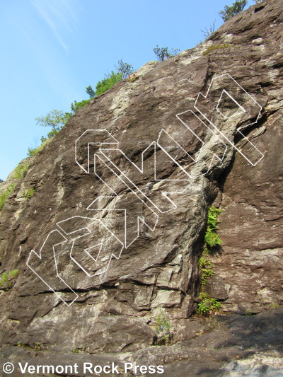 photo of Upper Tier (Left) from Vermont Rock