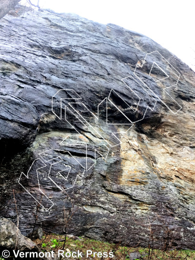 photo of Taxation, 5.11a ★★★★ at South Wall from Vermont Rock