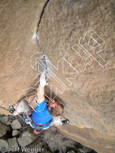 photo of Main Wall from Trout Creek Climbing