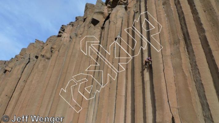 photo of Shushaynsh, 5.13+  at Main Wall from Trout Creek Climbing