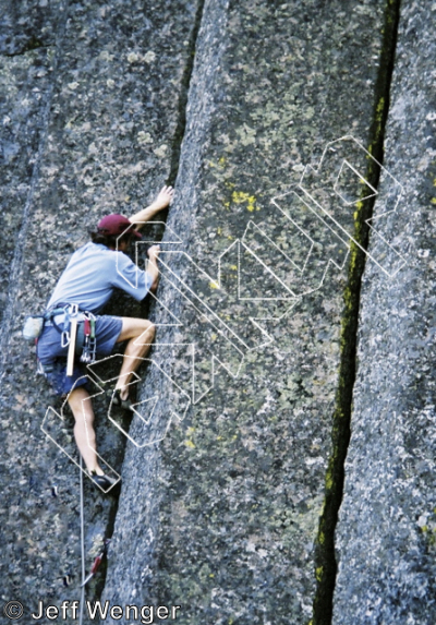 photo of Talkin' It Clean, 5.10-  at Northern End from Trout Creek Climbing