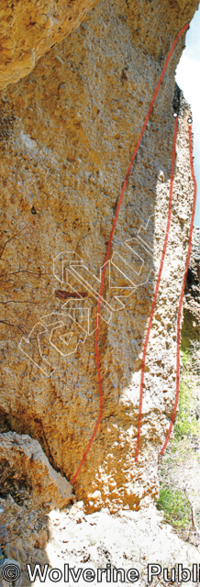 photo of Neptune, 5.13c ★★ at The Hot Zone from Maple Canyon Rock Climbs