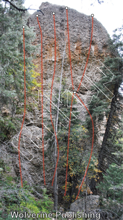 photo of The Matrix from Maple Canyon Rock Climbs
