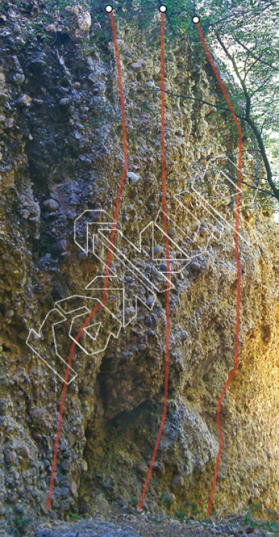 photo of Melon Wall from Maple Canyon Rock Climbs