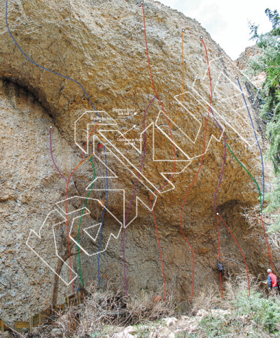 photo of Pipedream from Maple Canyon Rock Climbs