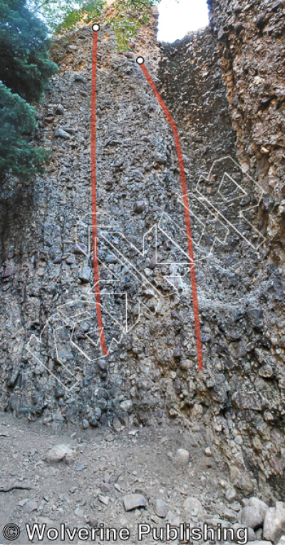 photo of Road Kill Wall from Maple Canyon Rock Climbs