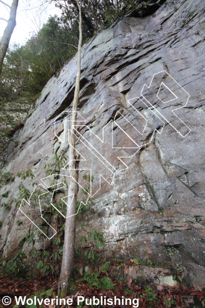 photo of First Buttress from New River Rock Vol. 1