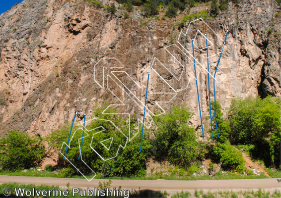 photo of Satch, 5.12a ★★ at G3 from Rifle Mountain Park