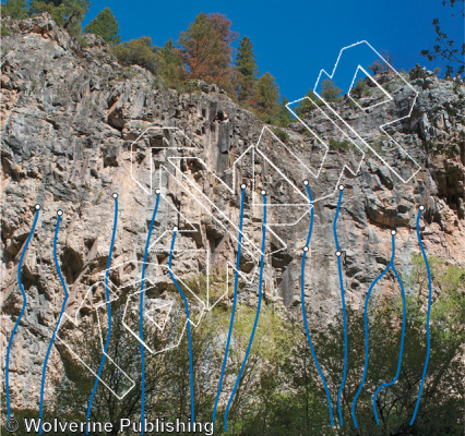 photo of Phil It, 5.12c ★★ at Anti-Phil from Rifle Mountain Park