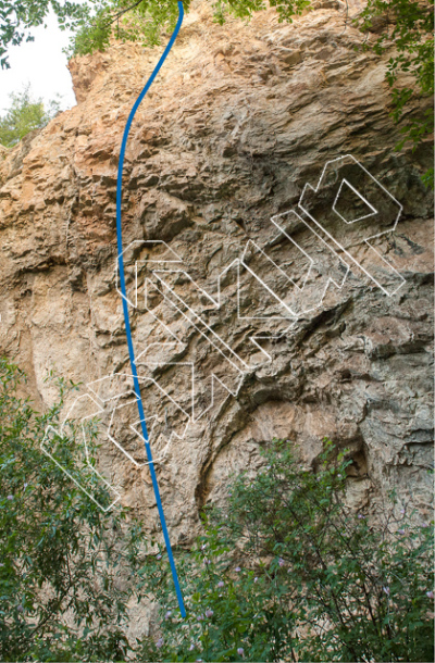 photo of Magic Owl, 5.14b ★ at Middle Ice Caves from Rifle Mountain Park