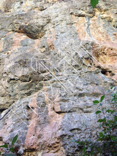 photo of Meat Wall from Rifle Mountain Park