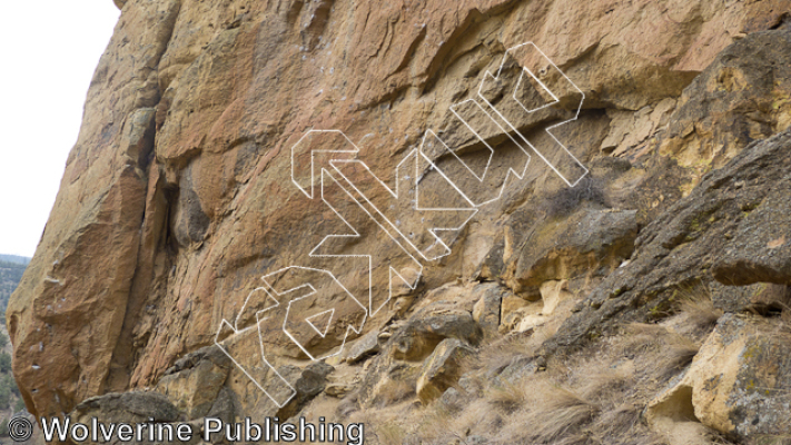 photo of Aggro Gully from Smith Rock Select