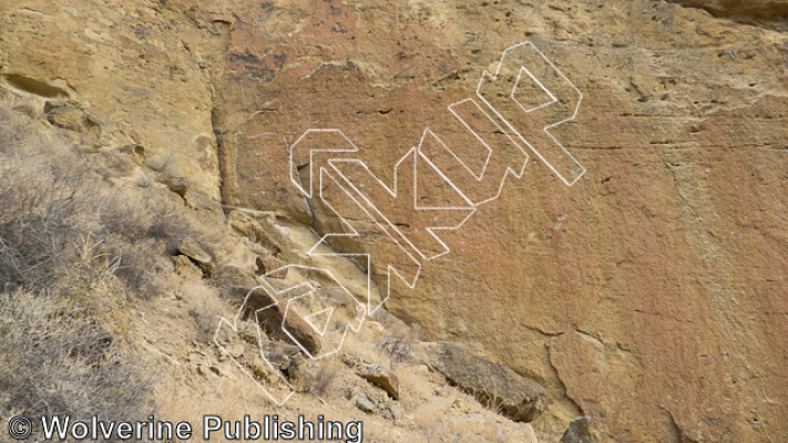 photo of Rabid, 5.12b ★ at Cocaine Gully from Smith Rock Select