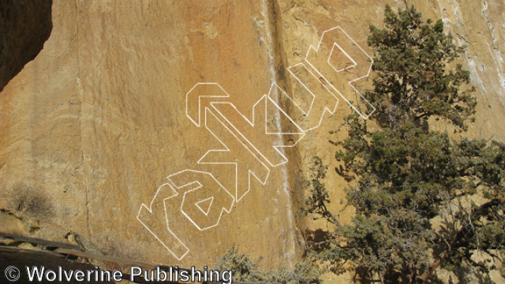photo of Dandy Line, 5.12d ★ at Zion Area from Smith Rock Select