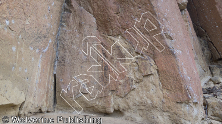 photo of Middle Aged Vandals, 5.11c ★★ at Dihedrals, Center from Smith Rock Select