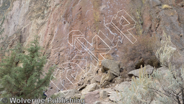 photo of Drill 'Em And Fill 'Em, 5.10a ★★ at Phoenix Buttress from Smith Rock Select
