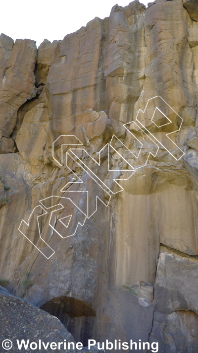 photo of Sidewalk Cafe, 5.11c ★★★ at Northern Point from Smith Rock Select