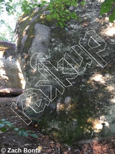 photo of Beam Me Up from Boat Rock Bouldering