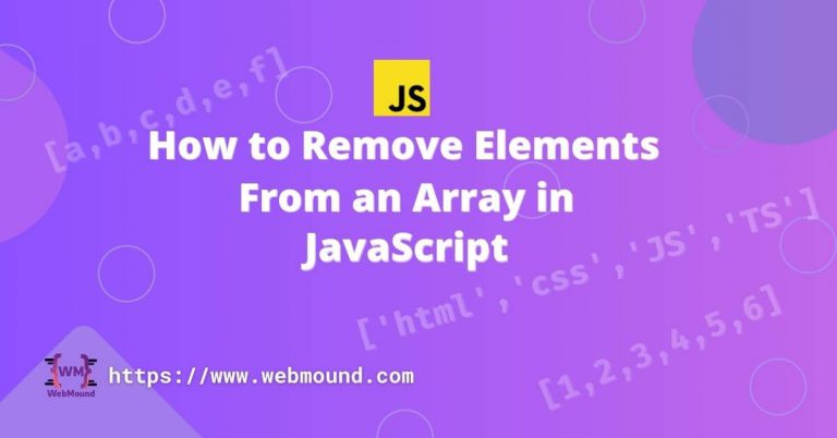 How to Remove Elements From an Array in JavaScript (2022)