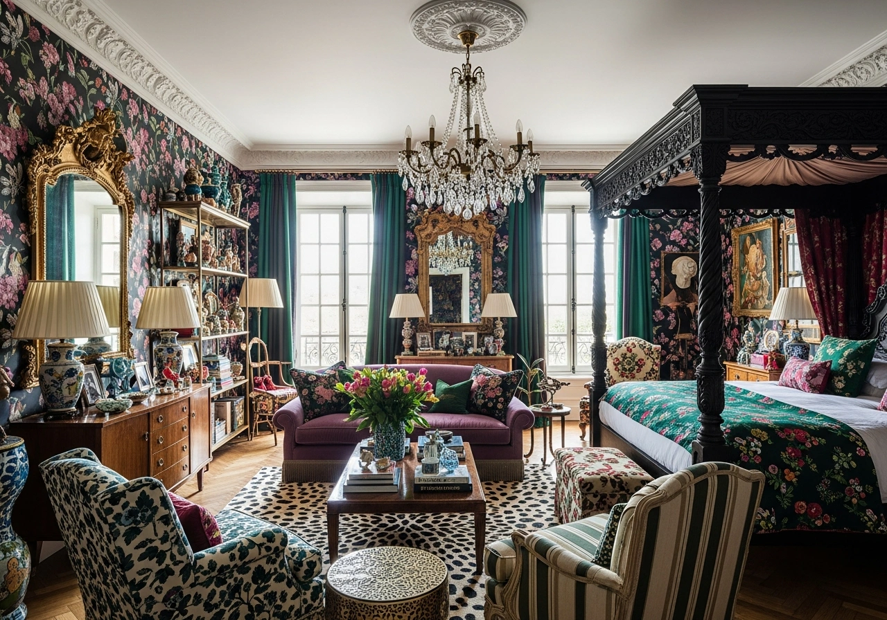 Maximalism Bedroom