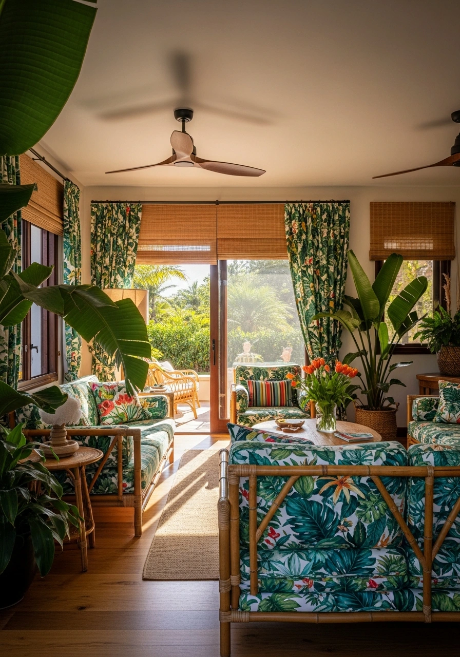 Tropical Living Room