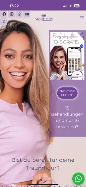 Abnehmen im Liegen Baselland screenshot 1